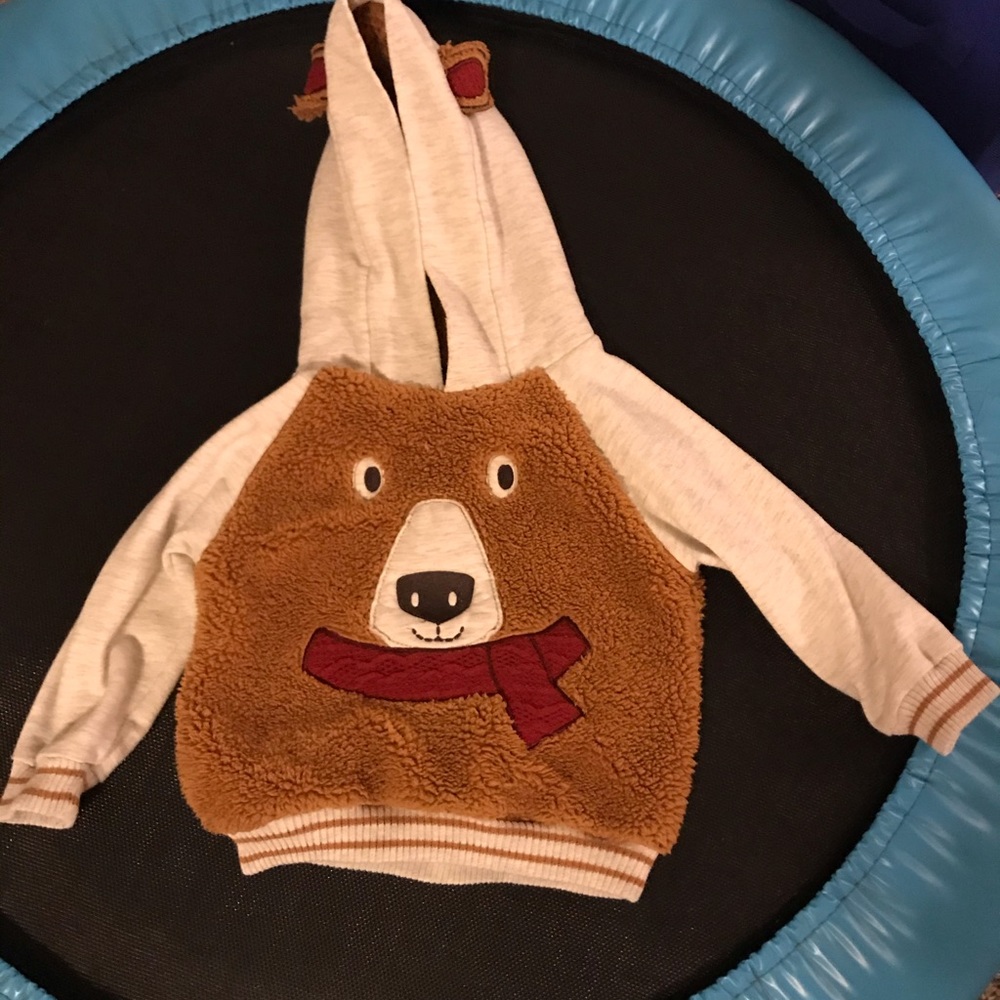 Bear Face Hoodie 🐻